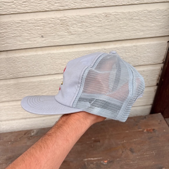 Vintage ARMSTRONG Fire PROTECTION TEAM FIRETRUCK hat snapback mesh - Picture 5 of 7